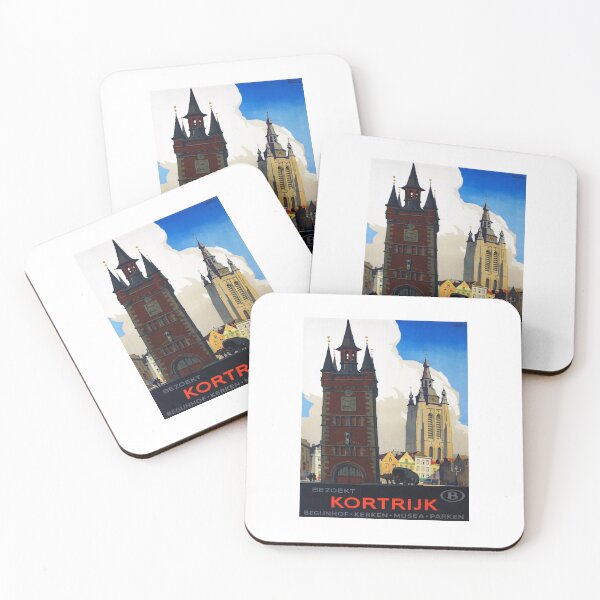 Item preview, retro iconic Kortrijk designed and sold by CorasPosters.