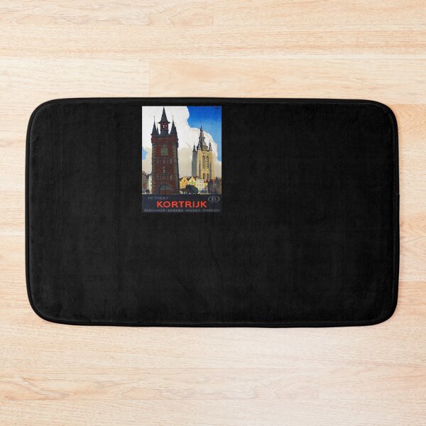 Item preview, retro iconic Kortrijk designed and sold by CorasPosters.
