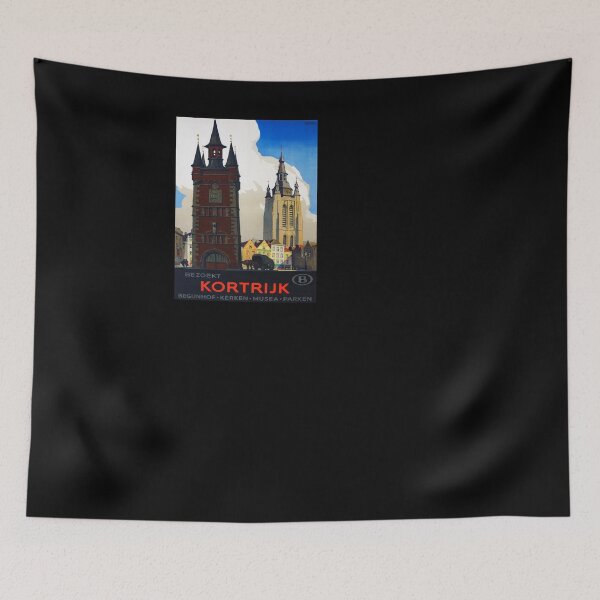 Item preview, retro iconic Kortrijk designed and sold by CorasPosters.