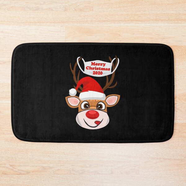 Item preview, Reindeer With Face Mask Merry Christmas designed and sold by besTmanuFacture.