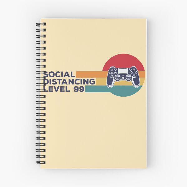 Item preview, Social Distancing Expert Level 99  Funny Gaming Vintage Video Gamer designed and sold by Noahlaz.