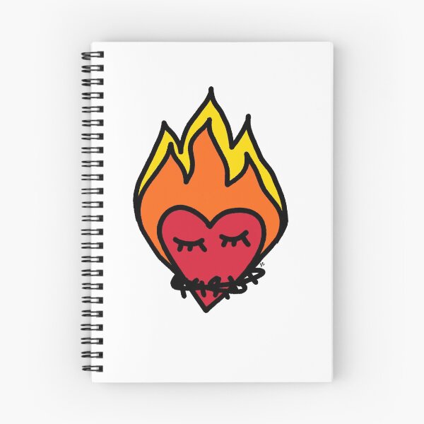 Item preview, burning love  designed and sold by dobiesdoodles.