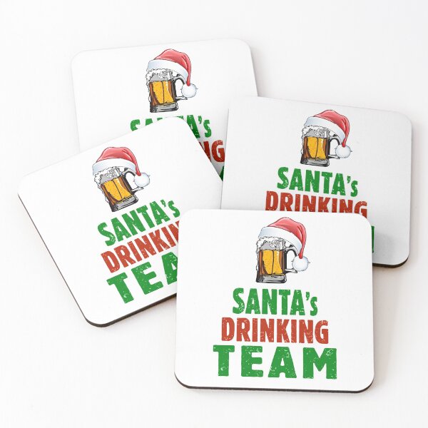 Item preview, Funny Team Santa Christmas Vintage Design for Beer Lover Mens and Womens - Santa's Drinking Team - Parody to Cookie Baking Team - Awesome Christmas Family Matching Team Santa Gifts Pajamas T-shirts designed and sold by WG-Factory.