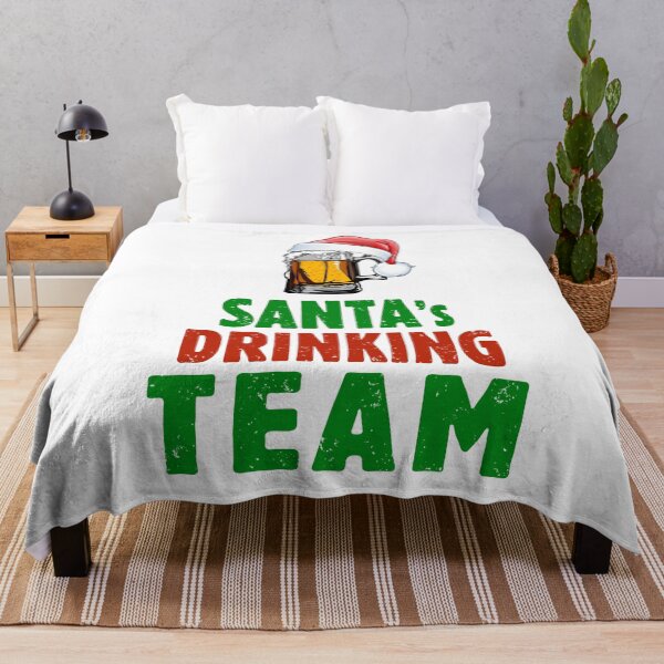 Item preview, Funny Team Santa Christmas Vintage Design for Beer Lover Mens and Womens - Santa's Drinking Team - Parody to Cookie Baking Team - Awesome Christmas Family Matching Team Santa Gifts Pajamas T-shirts designed and sold by WG-Factory.