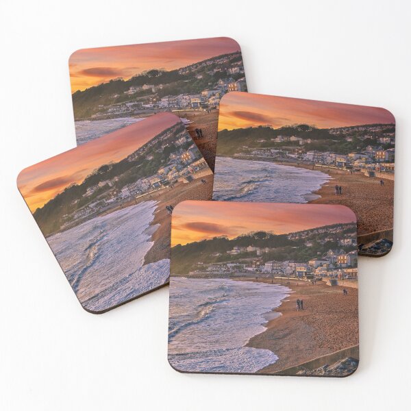 Item preview, Ventnor Beach Sunset designed and sold by manateevoyager.
