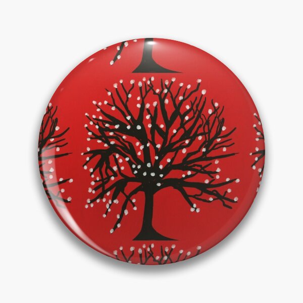 Item preview, Red black white tree designed and sold by ElliePDesigns.