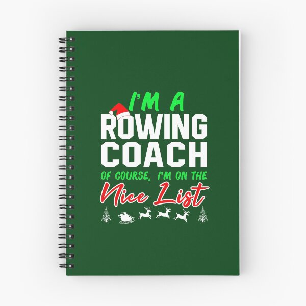 Item preview, Santa's Favorite Rowing Coach Funny Sports Quote Christmas Gift designed and sold by STdesigns.