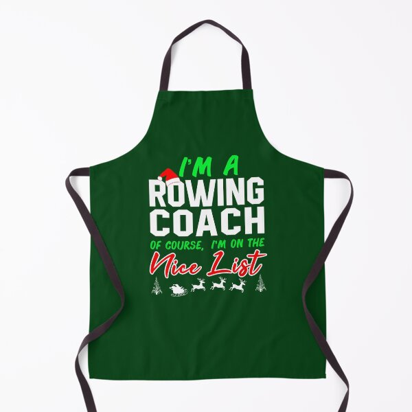 Item preview, Santa's Favorite Rowing Coach Funny Sports Quote Christmas Gift designed and sold by STdesigns.