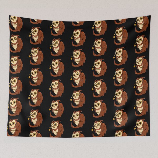 Item preview, Mysterious Brown Owl designed and sold by palaco210.