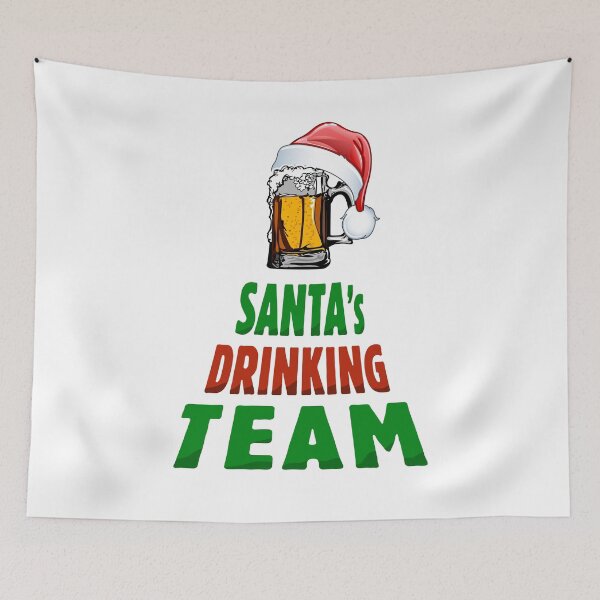 Item preview, Funny Santa Team Christmas Design for Beer Lover Mens and Womens - Santa's Drinking Team - Parody to Cookie Baking Team - Awesome Christmas Family Matching Team Santa Gifts Pajamas T-shirts designed and sold by WG-Factory.