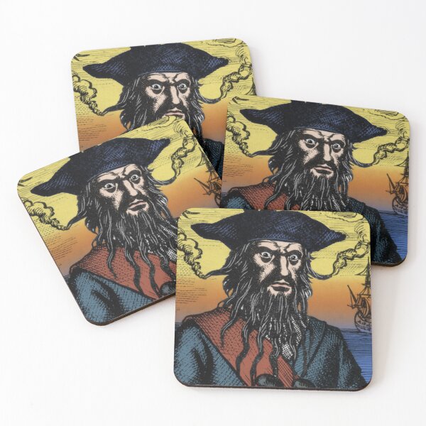 Item preview, Edward Teach AKA Blackbeard, English Pirate designed and sold by ScienceSource.