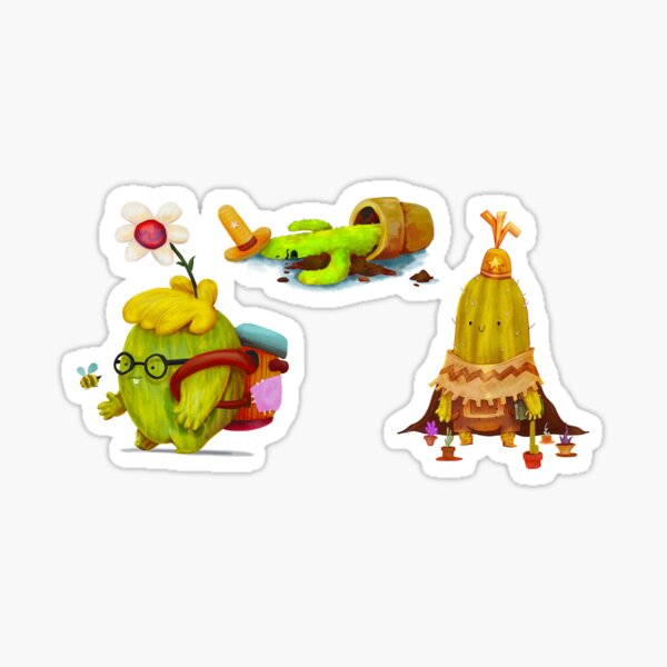 Learning To Grow Sticker Pack Sticker