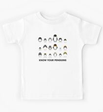 Know Your Penguins Kids Tee