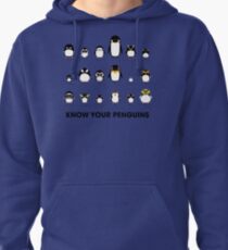 Connaissez vos pingouins Sweat à capuche