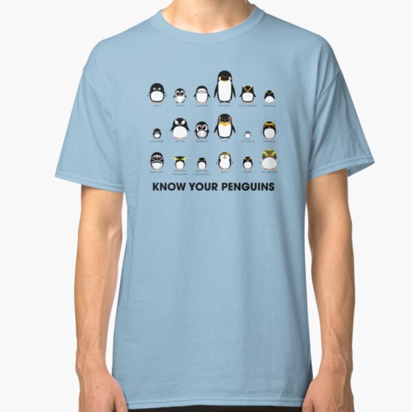 Know Your Penguins Classic T-Shirt