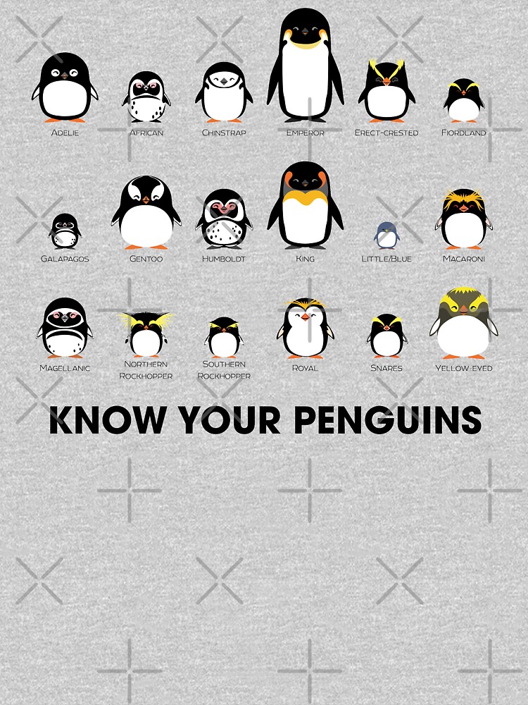 Know Your Penguins by PepomintNarwhal