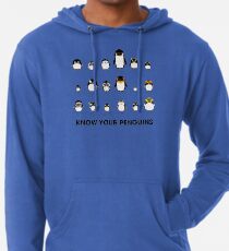 Kennen Sie Ihre Pinguine Leichter Hoodie
