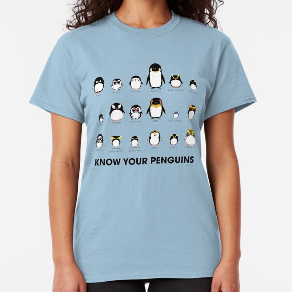 Know Your Penguins Classic T-Shirt