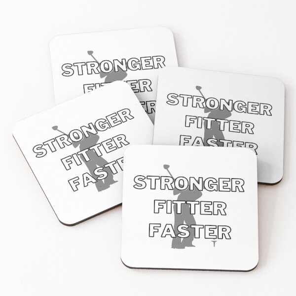 Item preview, Golf: Stronger, fitter, faster designed and sold by TheGreenGoat.