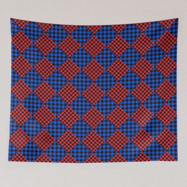 Item preview, Checkered Plaid Line Pattern designed and sold by Luvjesus2.
