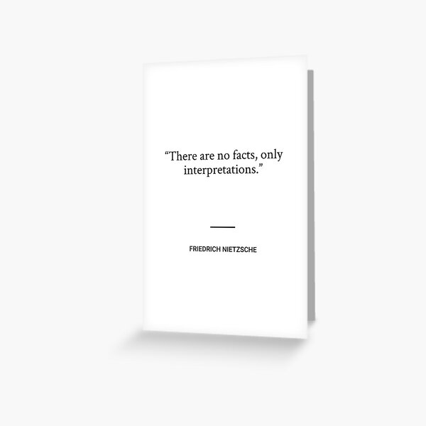 Friedrich Nietzsche Quote Greeting Cards Redbubble