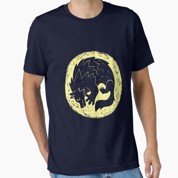 Item preview, Woodcut Werewolf - Yellow Moon designed and sold by citysaurus.
