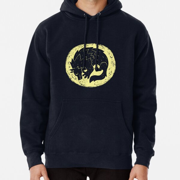 Item preview, Woodcut Werewolf - Yellow Moon designed and sold by citysaurus.