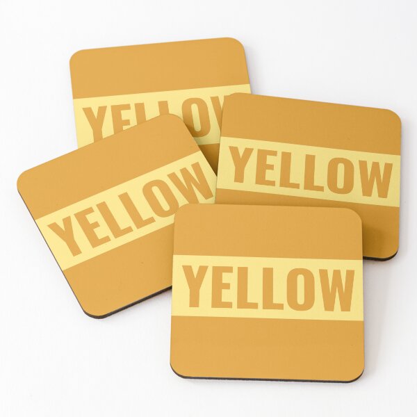 Item preview, Yellow text simple classic typography designed and sold by AmongOtherThngs.