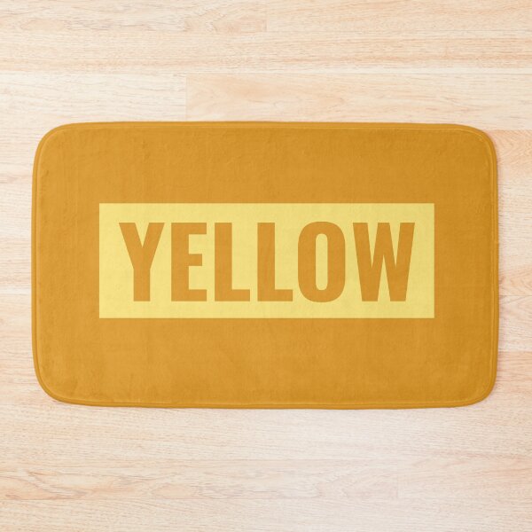 Item preview, Yellow text simple classic typography designed and sold by AmongOtherThngs.