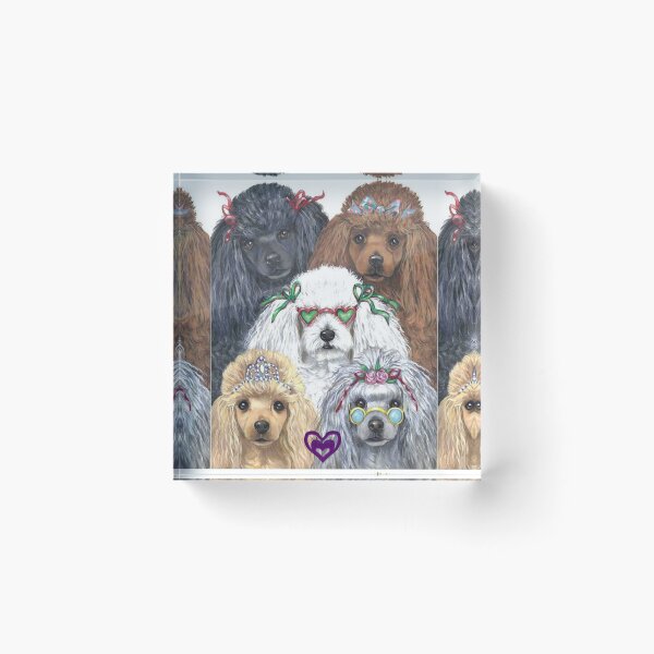 Item preview, Poodle fhasion glasses cute pet dog dogs pets puppy art caniche pop art designed and sold by Coolstuff4you71.