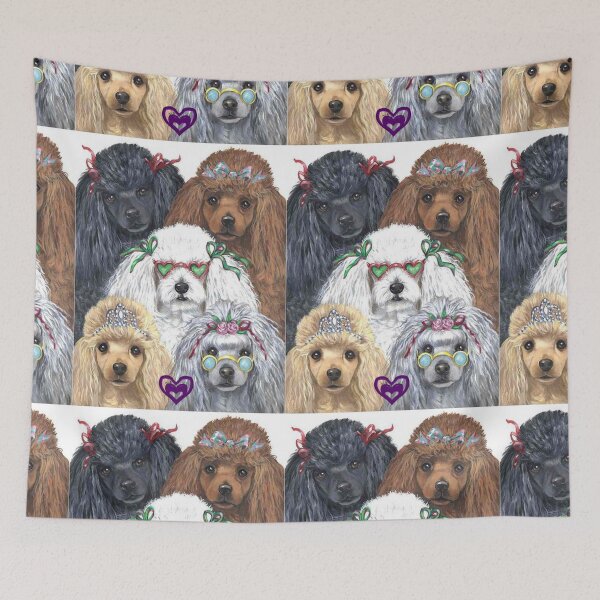Item preview, Poodle fhasion glasses cute pet dog dogs pets puppy art caniche pop art designed and sold by Coolstuff4you71.