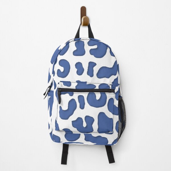 Item preview, Blue and white glitchy leopard print designed and sold by Joejo19.