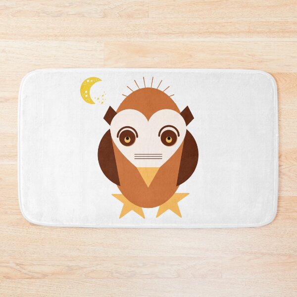 Item preview, Odd Owl, Cute Sad Cartoon Bird in the Moonlight designed and sold by WhimsicaliTee.