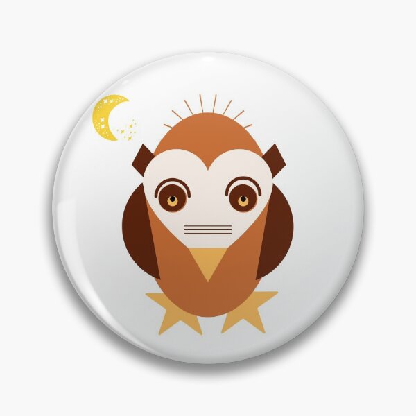 Item preview, Odd Owl, Cute Sad Cartoon Bird in the Moonlight designed and sold by WhimsicaliTee.