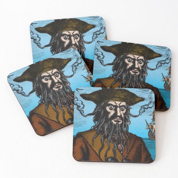 Item preview, Edward Teach AKA Blackbeard, English Pirate designed and sold by ScienceSource.