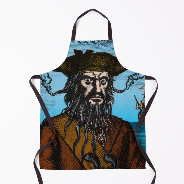 Aperçu de l'œuvre Edward Teach AKA Blackbeard, pirate anglais créée et vendue par ScienceSource.