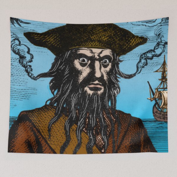 Item preview, Edward Teach AKA Blackbeard, English Pirate designed and sold by ScienceSource.