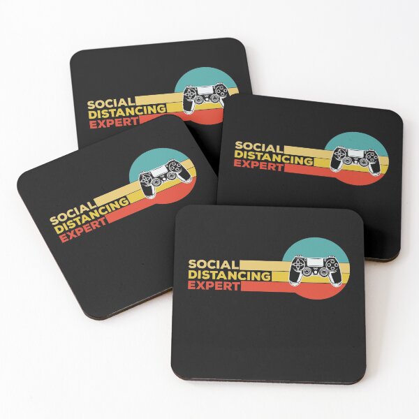 Item preview, Social Distancing Expert Funny Gaming Vintage Video Gamer designed and sold by Noahlaz.