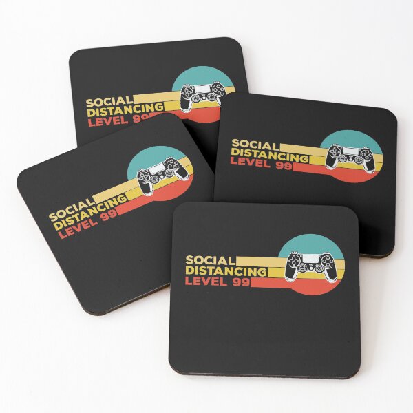 Item preview, Social Distancing Expert Level 99 Funny Gaming Vintage Video Gamer designed and sold by Noahlaz.