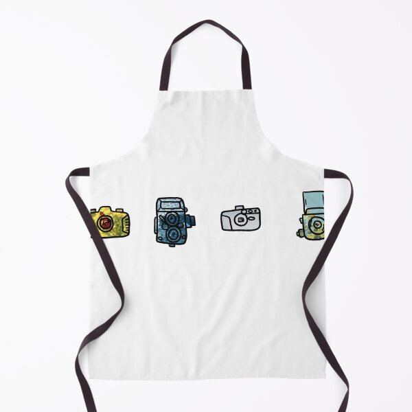 Item preview, cute camera drawing stickers for photo lovers and film lovers designed and sold by Simonsdesign.