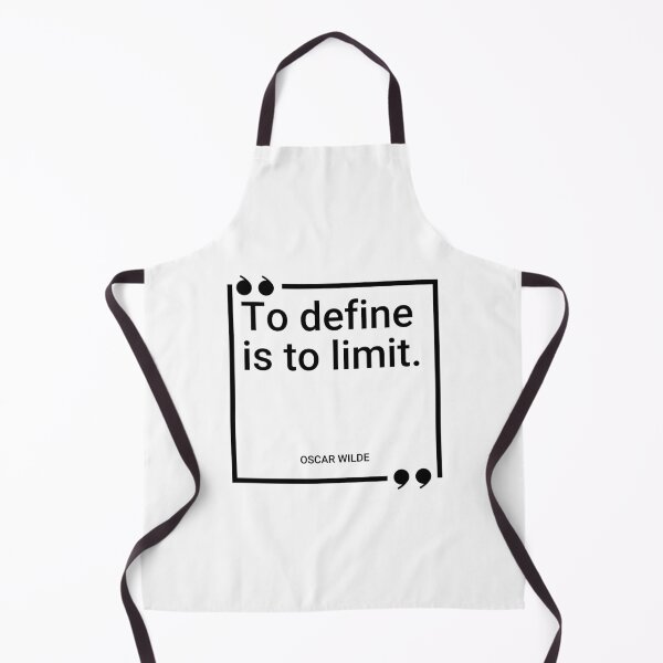 Item preview, Oscar Wilde - To define is to limit. designed and sold by SocraticQuotes.