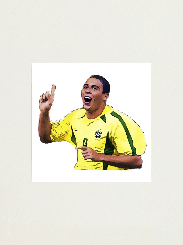 Ronaldo Luis Nazario De Lima Hand Signed Brazil Jersey w/COA