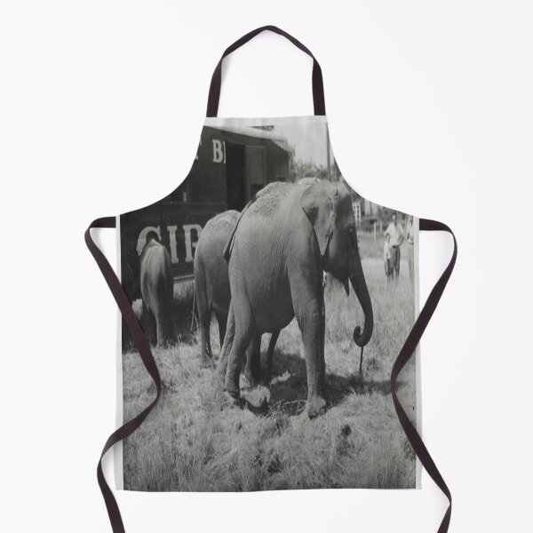 Item preview, Circus Elephants - Black And White Photograph designed and sold by Slydell1.