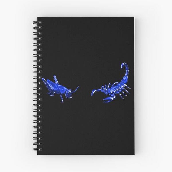 Item preview, The Scorpion Or The Grasshopper? - Blue Metallic Design designed and sold by Timebird.