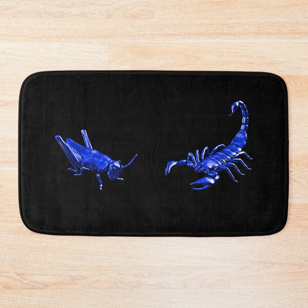 Item preview, The Scorpion Or The Grasshopper? - Blue Metallic Design designed and sold by Timebird.