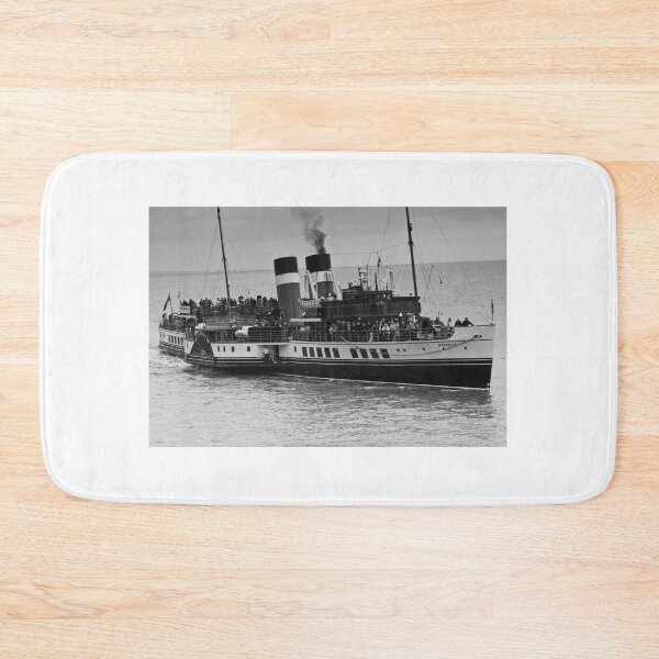 Item preview, Waverley Paddle Steamer in Monochrome designed and sold by Steve Purnell Photography.