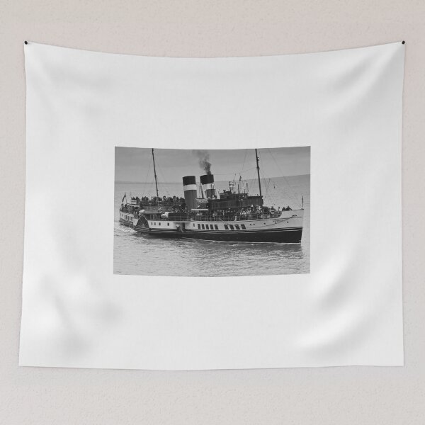 Item preview, Waverley Paddle Steamer in Monochrome designed and sold by Steve Purnell Photography.