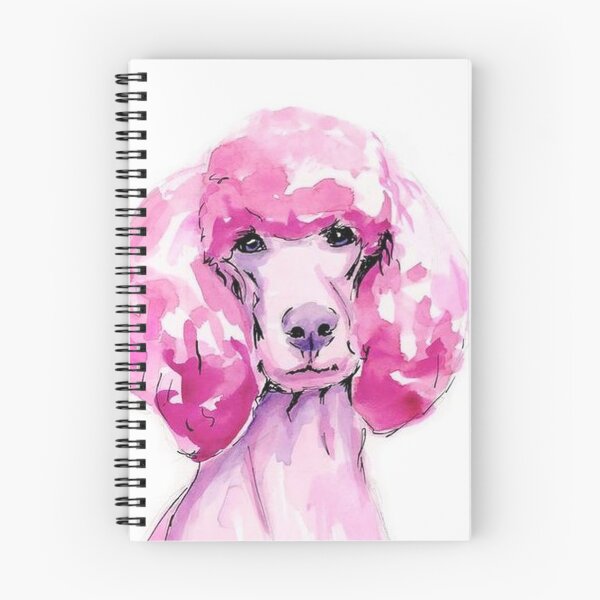 Item preview, Poodle in pink cute pet dog dogs pets puppy art caniche pop art designed and sold by Coolstuff4you71.
