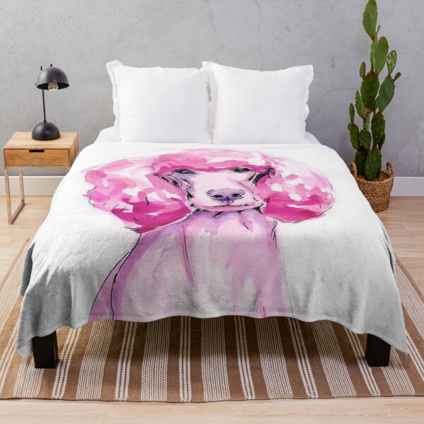 Item preview, Poodle in pink cute pet dog dogs pets puppy art caniche pop art designed and sold by Coolstuff4you71.