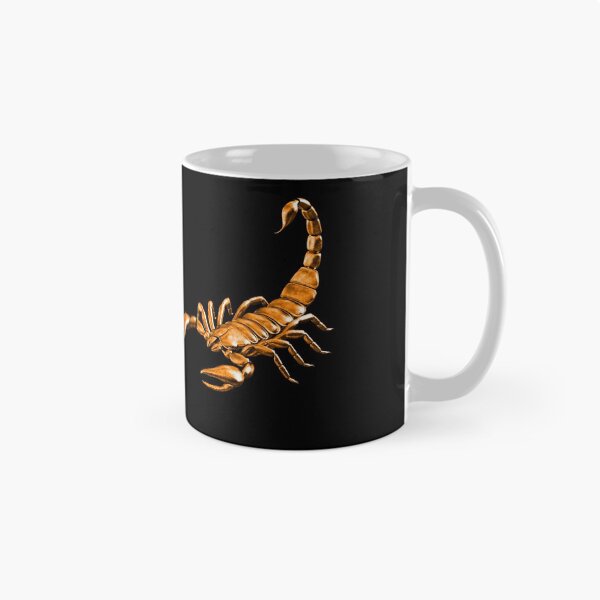 Item preview, The Scorpion Or The Grasshopper? - Orange Metallic Design designed and sold by Timebird.